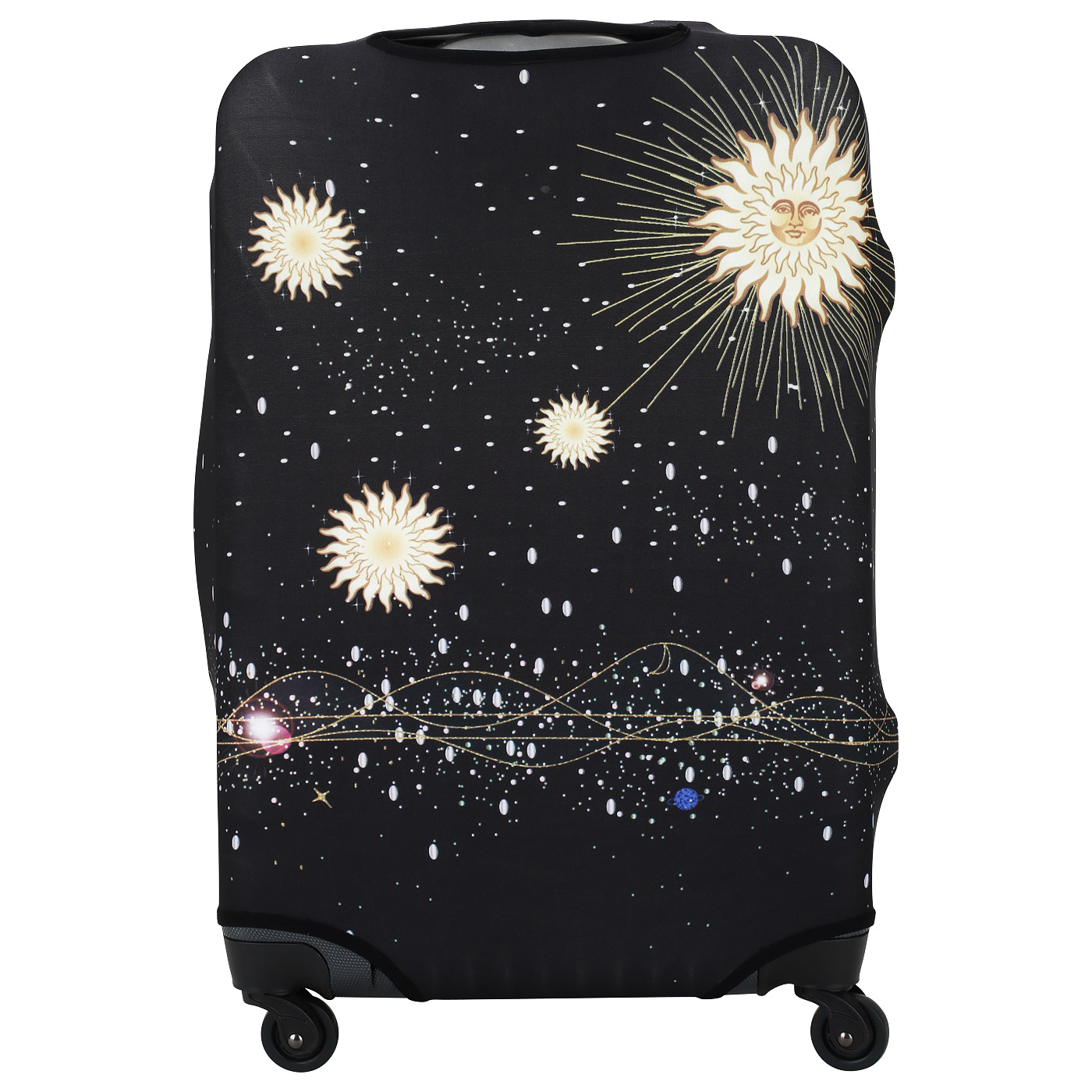 Прочный чехол для большого чемодана Eberhart Supernova