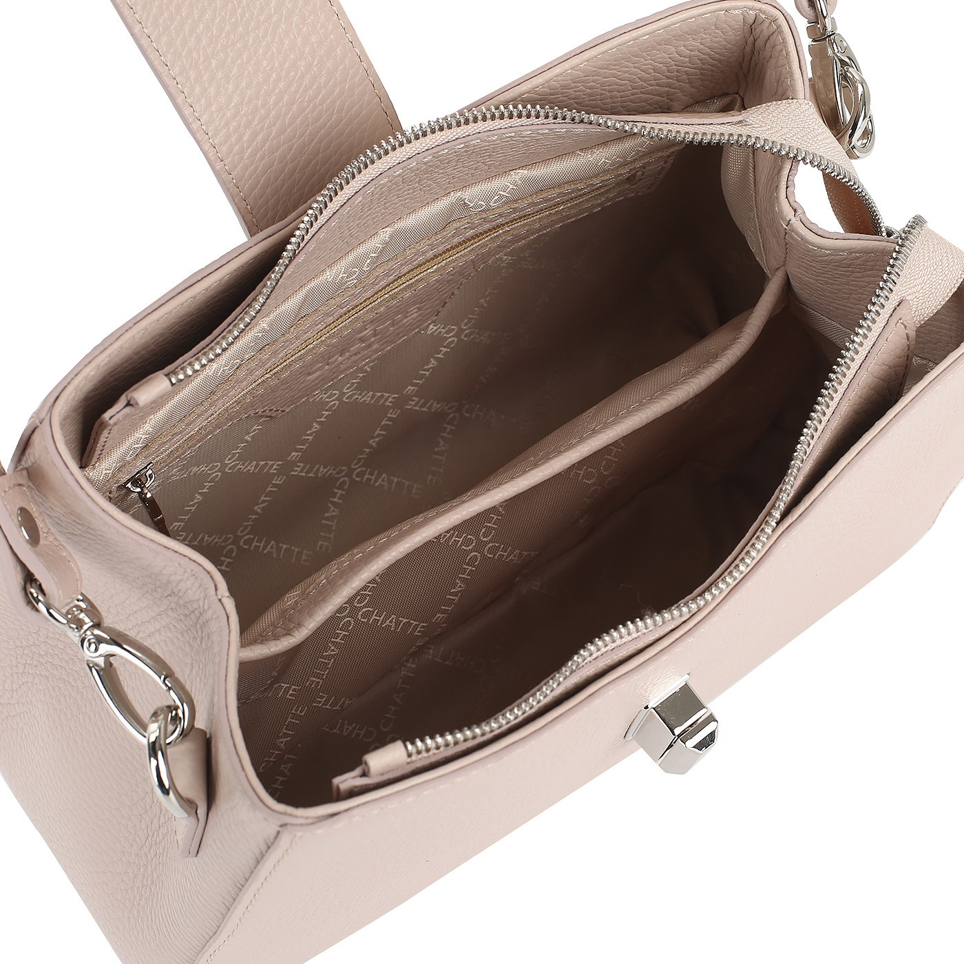 Сумка из зернистой кожи Chatte 