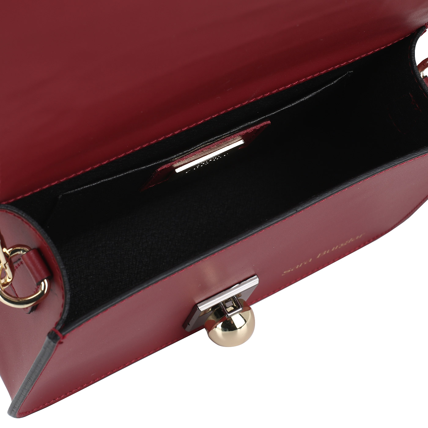 Сумка из комбинированной кожи Sara Burglar Pamela Cocco