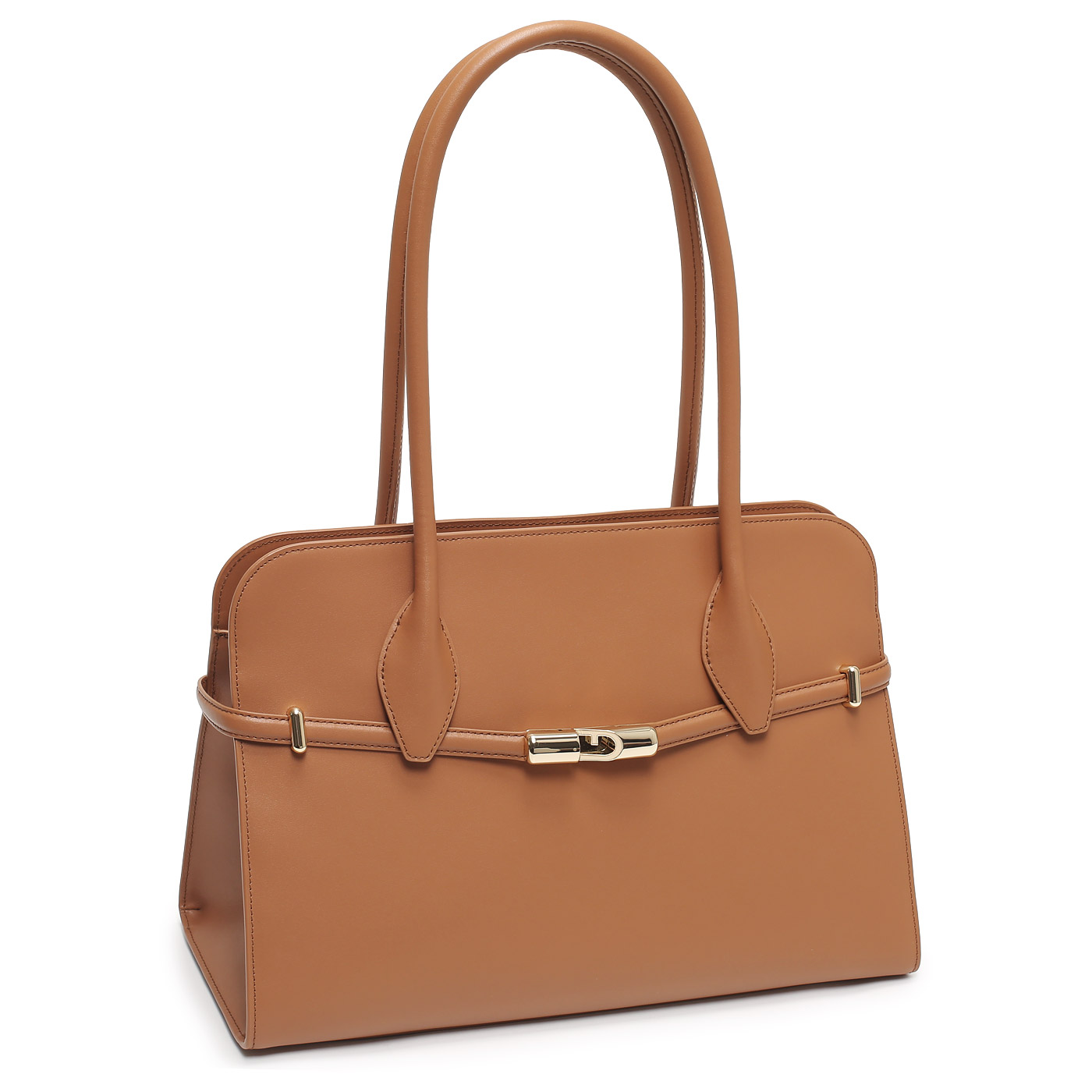 Кожаная сумка Furla Goccia