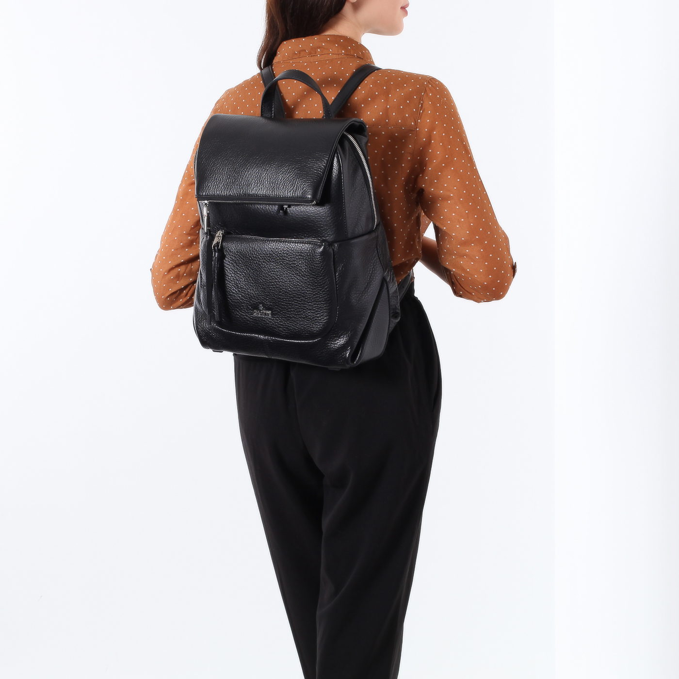 Рюкзак из мягкой кожи Chatte 