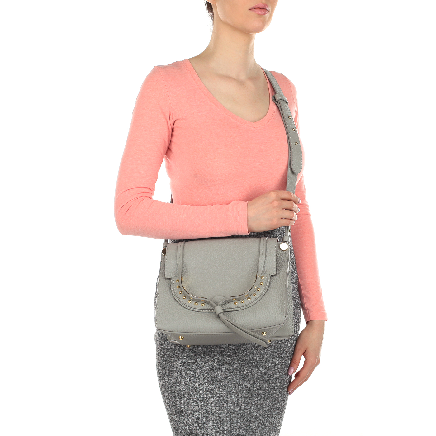 Женская сумочка через плечо Carlo Salvatelli Barone