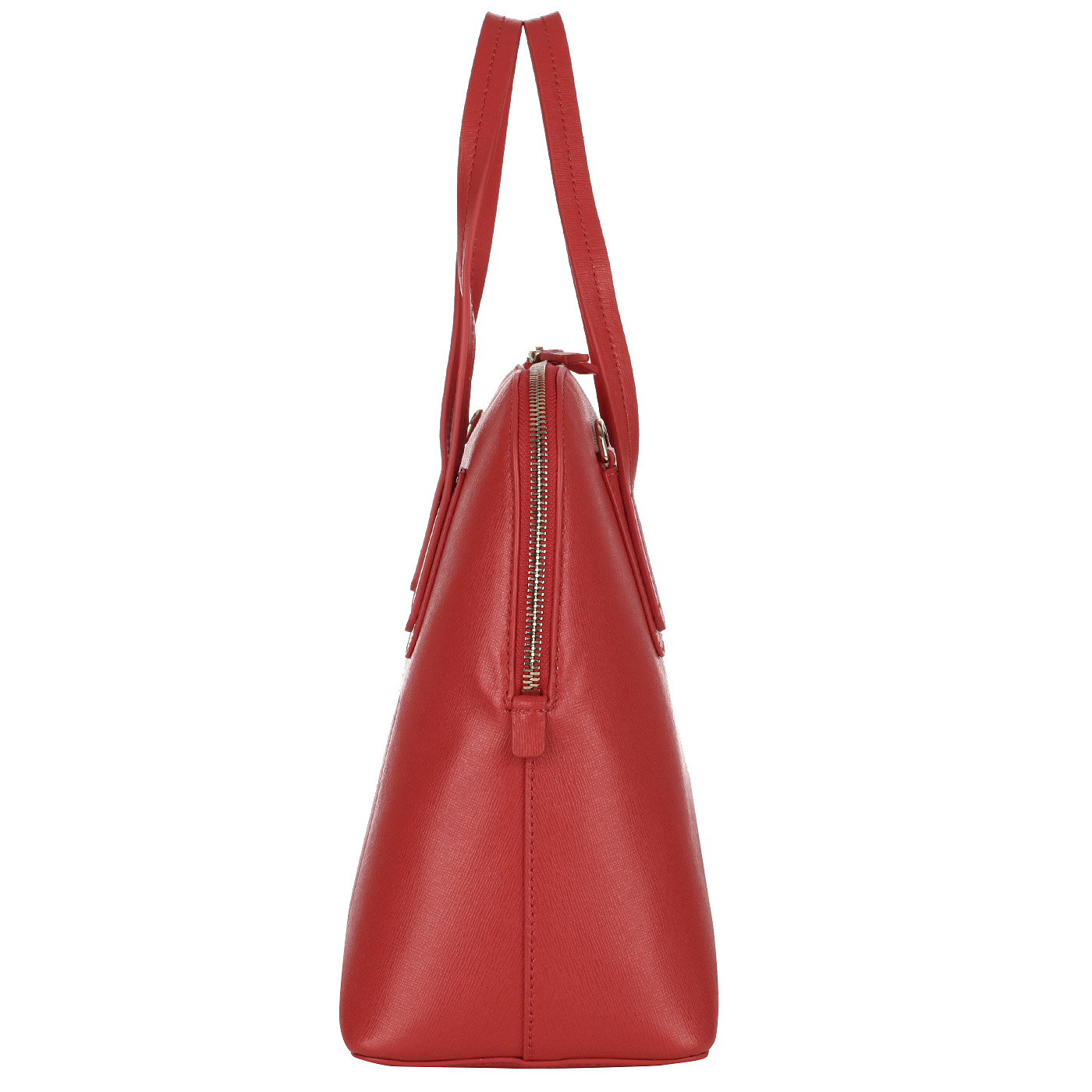 Красная сафьяновая сумка Coccinelle Dione Saffiano